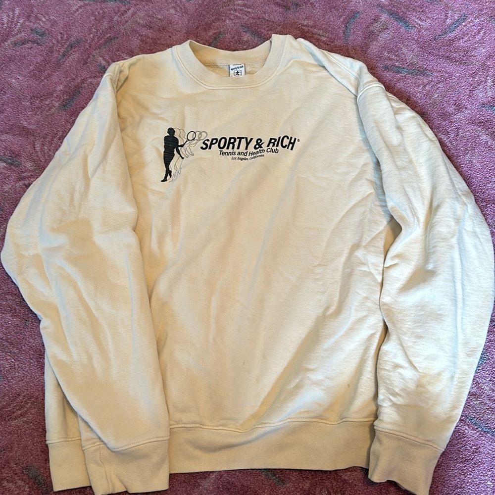 Sporty and Rich sweatshirt